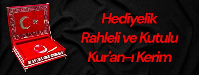 #46 - Rahleli ve Hediye Kutulu Kur&#039;an-ı Kerim