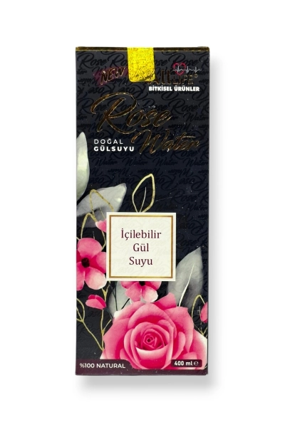 #hndn6881138 - İ&ccedil;ilebilir G&uuml;l Suyu %100 Natural 400 ml