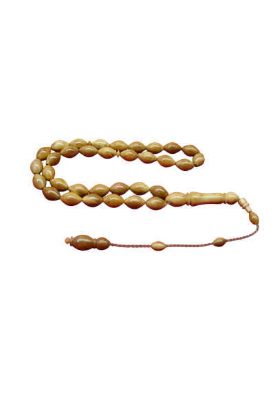 #hndn68907 - 8x12 mm &Ouml;l&ccedil;&uuml;lerinde 33 Taneli Kuka Ağacı Tesbih