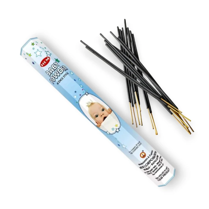 #hndn68121 - Doğal Kokusuyla Büyüleyen Baby Powder Çubuk Tütsü - QSmell
