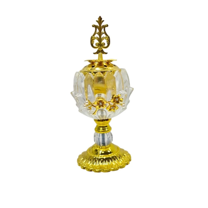 #hndn68153 - Hanedan Modern Tarz Cam Buhurdanlık Qsmell