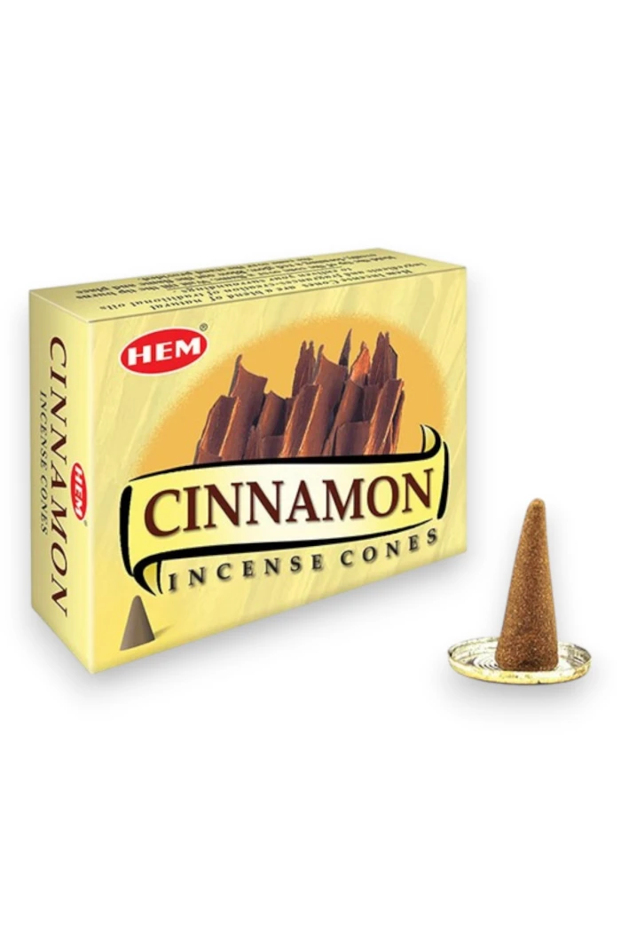 #hndn68793 - Doğal Cinnamon Konik Tütsü Konisi 10lu