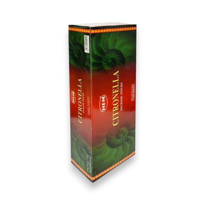 #hndn68749 - Doğal Citronella Tütsü Çubukları - 6lı Kutu, 120 Adet