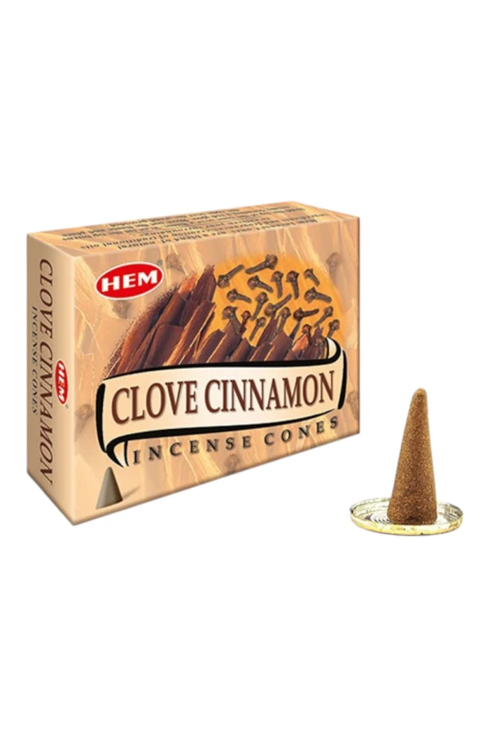 #hndn68791 - Doğal ve Kaliteli Clove Cinnamon Konik Tütsü Konisi 10lu Satın Al Qsmell