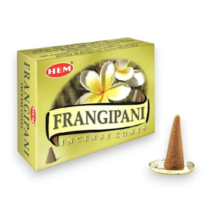 #hndn68783 - Frangipani Konik Tütsü Konisi 10lu - Doğal ve Rahatlatıcı Tütsü Satın Al