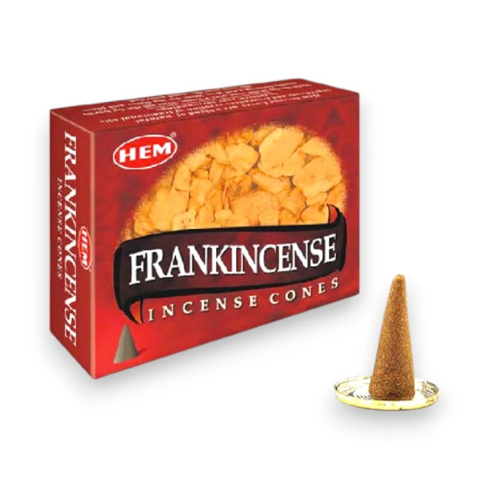 #hndn68784 - Frankincense Konik Tütsü Konisi 10lu - Doğal ve Rahatlatıcı Tütsü