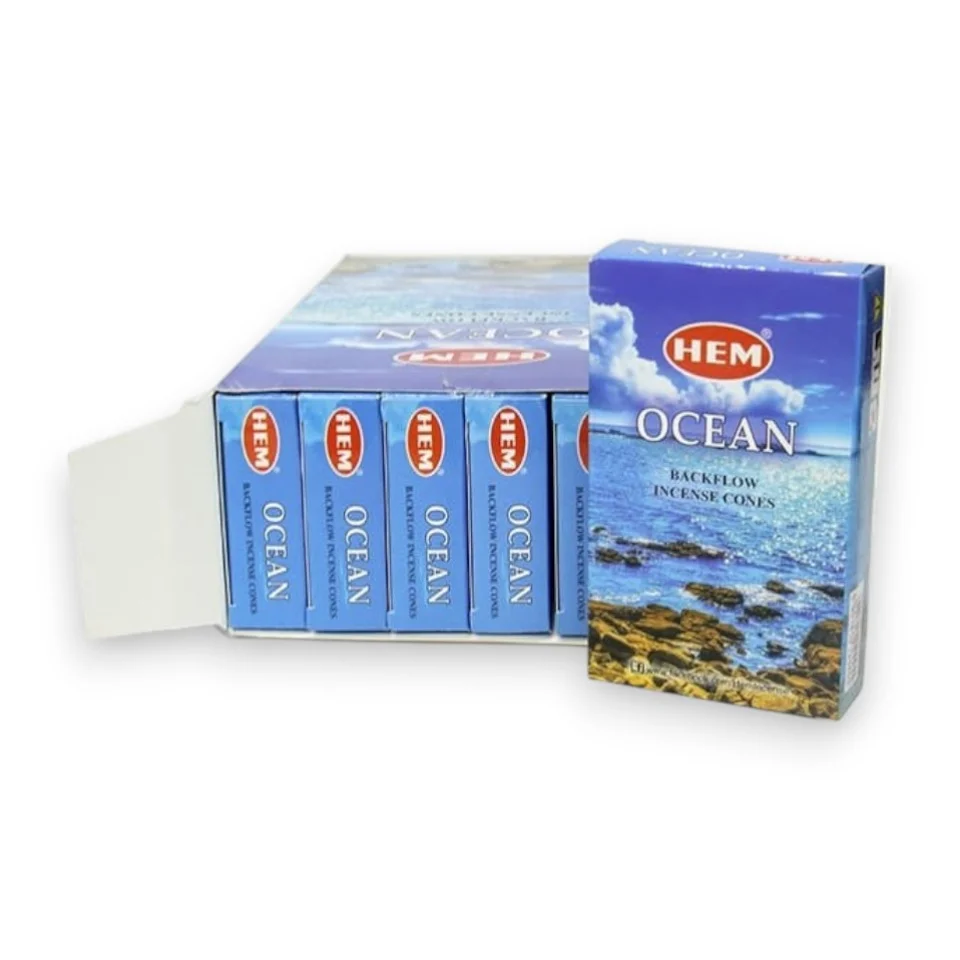 #706 - Ocean Geri Akış Tütsü Konisi - Doğal ve Etkili Tütsü