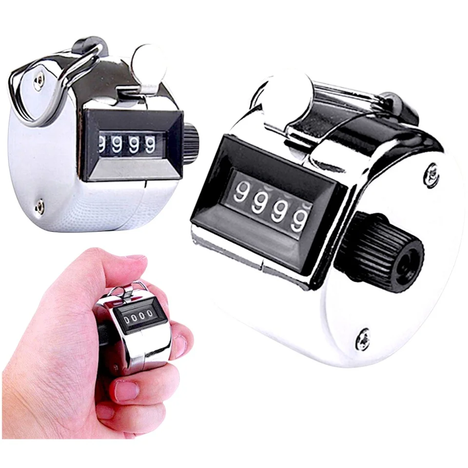 #363 - Metal Analog Zikirmatik - Ergonomik Tasarımıyla Dikkat Çeken Zikir Çekme Cihazı