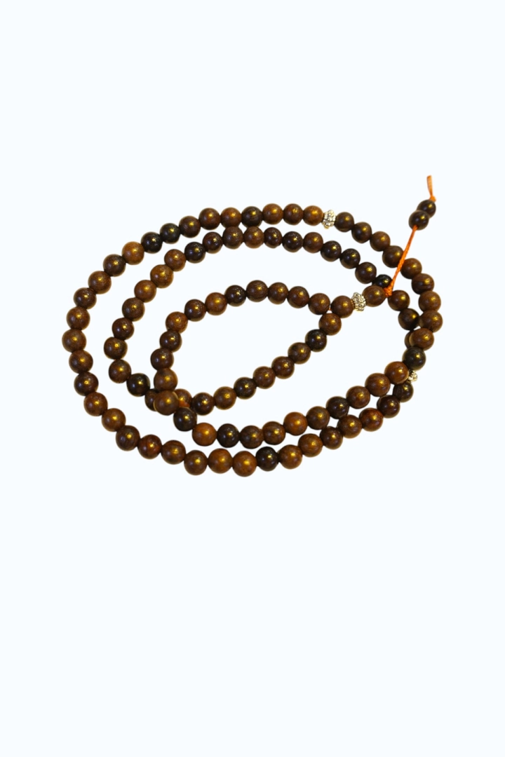 #1094 - 6.5 mm 99 Adetli Ahşap Namaz Zikir Tesbihi