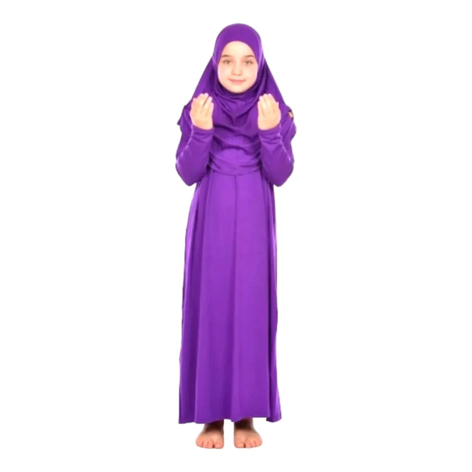 #131 - Zahranur Hijab Çocuk Namaz Elbisesi - Rahat ve Şık Namaz Kıyafeti
