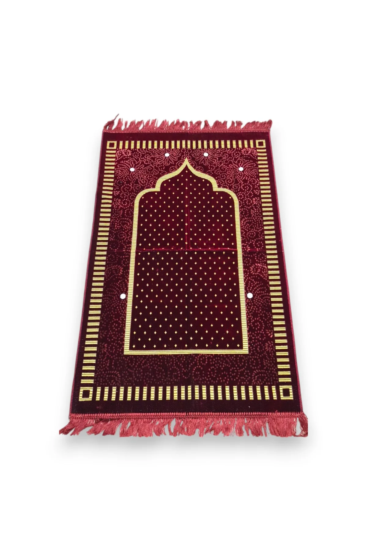 #930 - Kadife Seccade Mihrap Desenli Farklı Renk Seçenekleriyle Qsmell.com