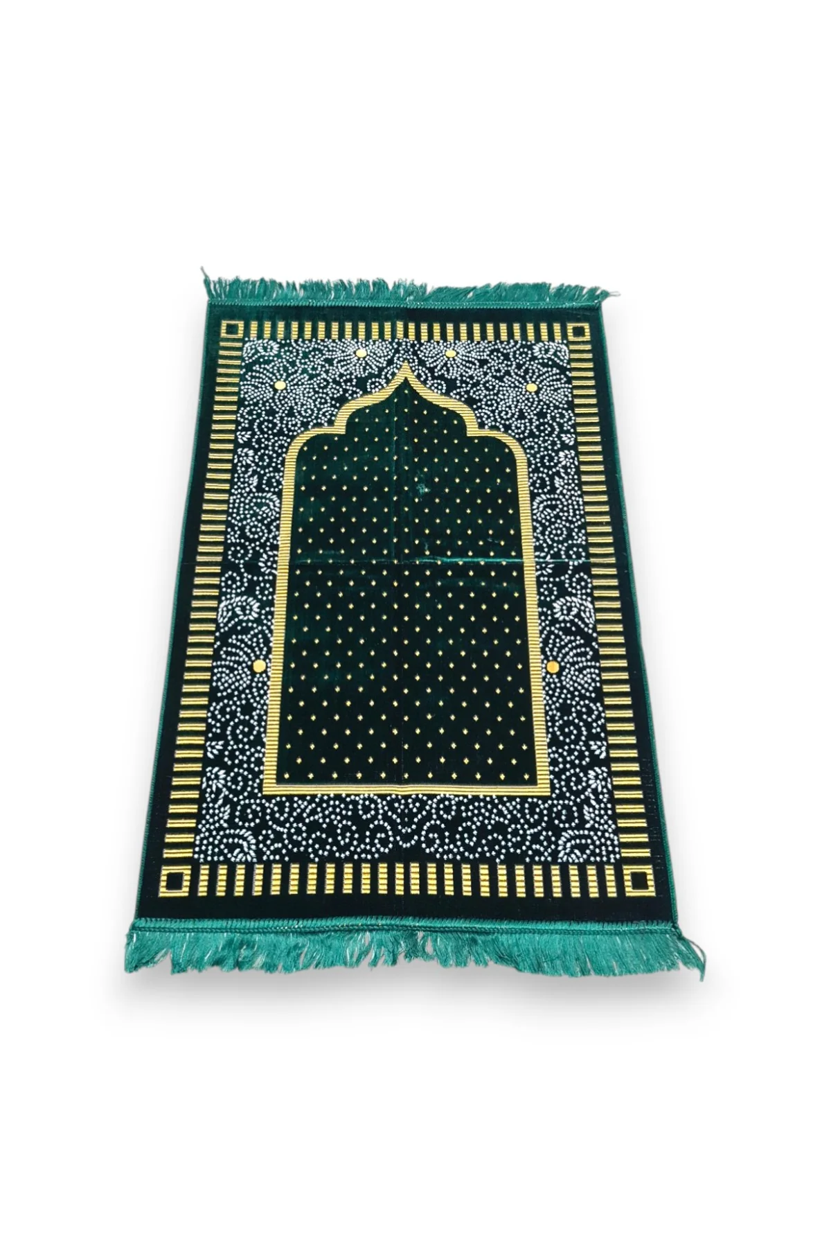#926 - Kadife Seccade Mihrap Desenli Farklı Renk Seçenekleriyle Qsmell.com