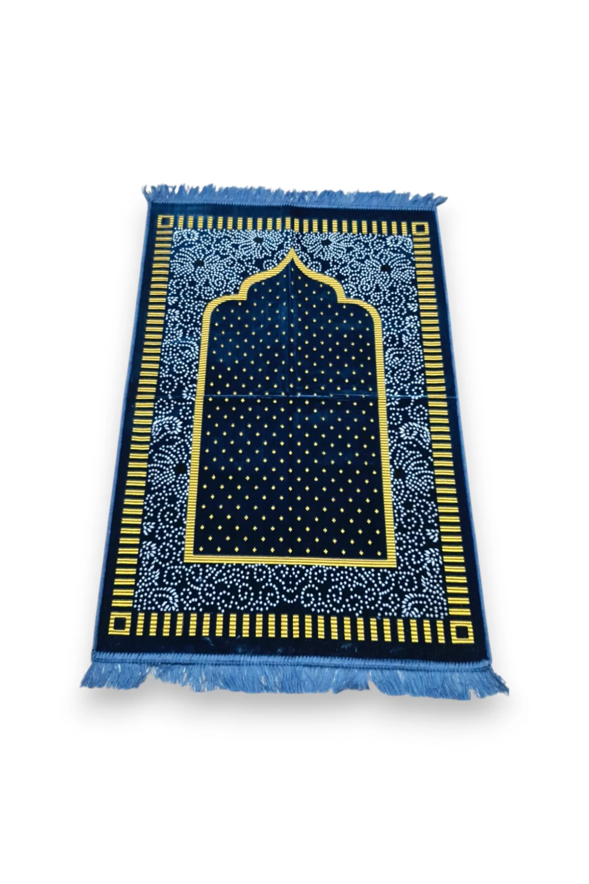 #929 - Kadife Seccade Mihrap Desenli Farklı Renk Seçenekleriyle Qsmell.com