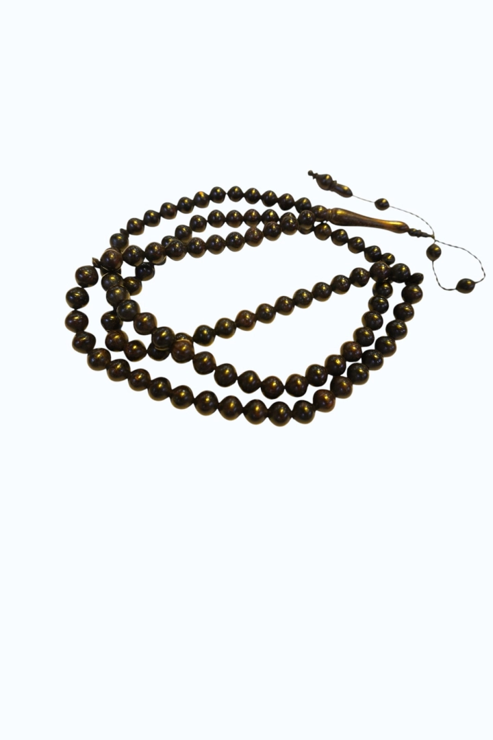 #1095 - 8 mm 99 Adetli Abanoz Ağacı Namaz Zikir Tesbihi
