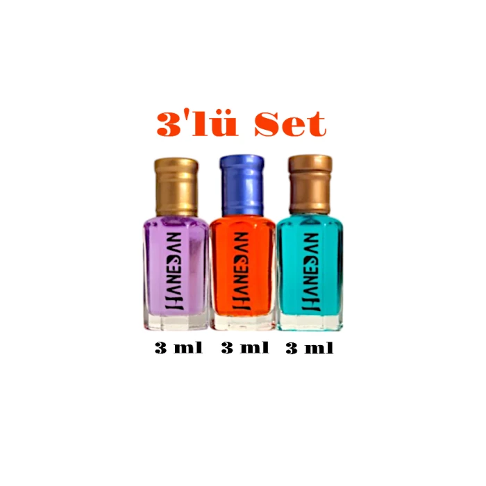 #hndn6893 - Kaliteli Kokuların Karışımı 3lü Set Beylem, Rayiha ve Aşk-ı Vuslat