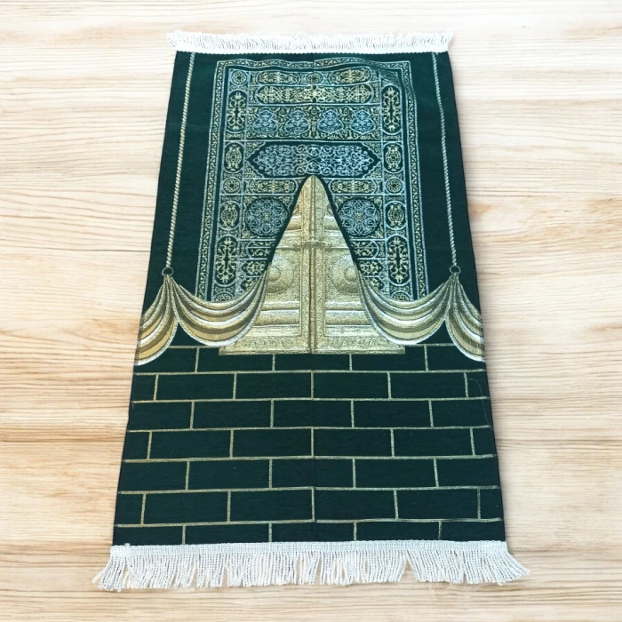 #hndn 7014 - Kabe Örtüsü Motifli Seccade - Özel Tasarım Namazlık