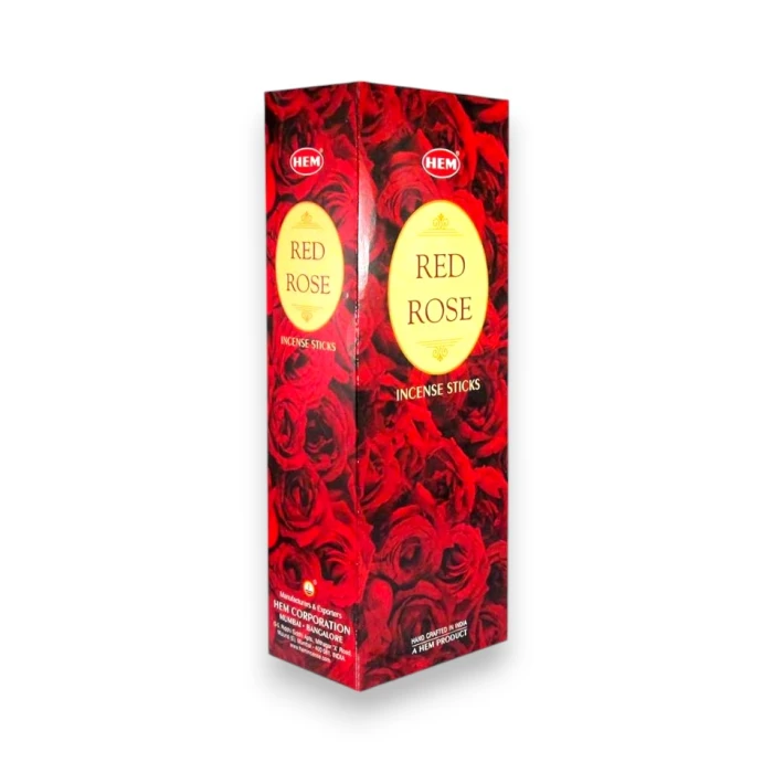 #hndn 6812 - Doğal ve Ferahlatıcı Çubuk Tütsüler Red Rose - 120 Adetli
