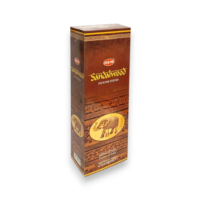 #hndn68756 - Doğal SandalWood Tütsü Çubukları - 6lı Kutu, 120 Adet Uygun Fiyatlarla Qsmellde